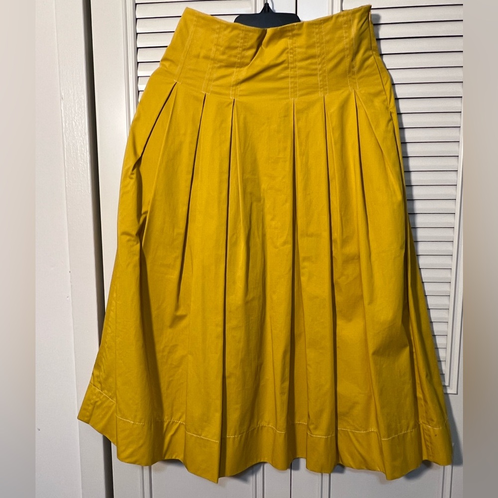 Zara yellow skirt
